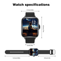New Smart Watch, Wireless Calling, Message Reminder, Multiple Sports Modes, 1.83-Inch Full Touch Screen, Unisex