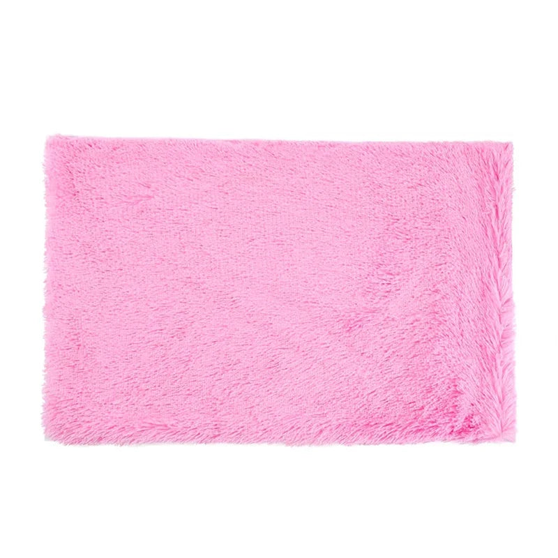 Super Soft Fleece Fluffy Pet Blankets Dog Sleeping MatMattress Extra Warm Pet Cushion for Small Medium Large Dogs & Cats