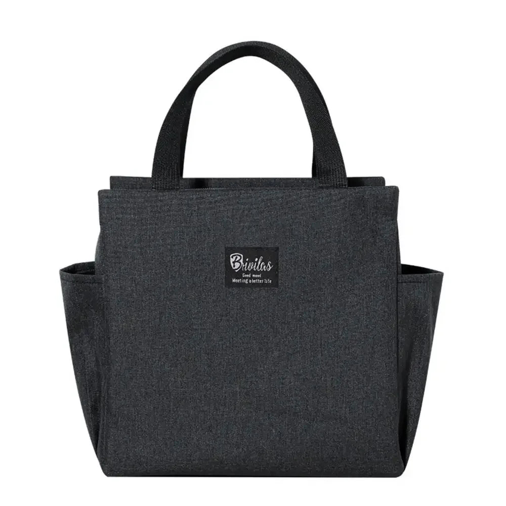 Multifunctional Zipper Thermal Lunch Bags For Women Large Capacity Waterproof Portable Cooler Bag Box Insulated Picnic Food Bag