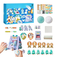 Snow Ball Throwing Game Children's Snow Ball Battle Toy Kit Smooth and Delicate Winter Outdoor Toy for Home Outdoor Play Friends