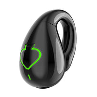 HIFI Stereo Wireless Headphones Bone Conduction Single Ear Clip Earphones IPX5 Waterproof Bluetooth-Compatible 5.3 Earbuds