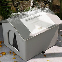 Feral Cat Shelter Weatherproof Stray Cat Shelter Feral Cat House for Winter Wild Animal Tent Bed for Small Dog Puppy Supplies