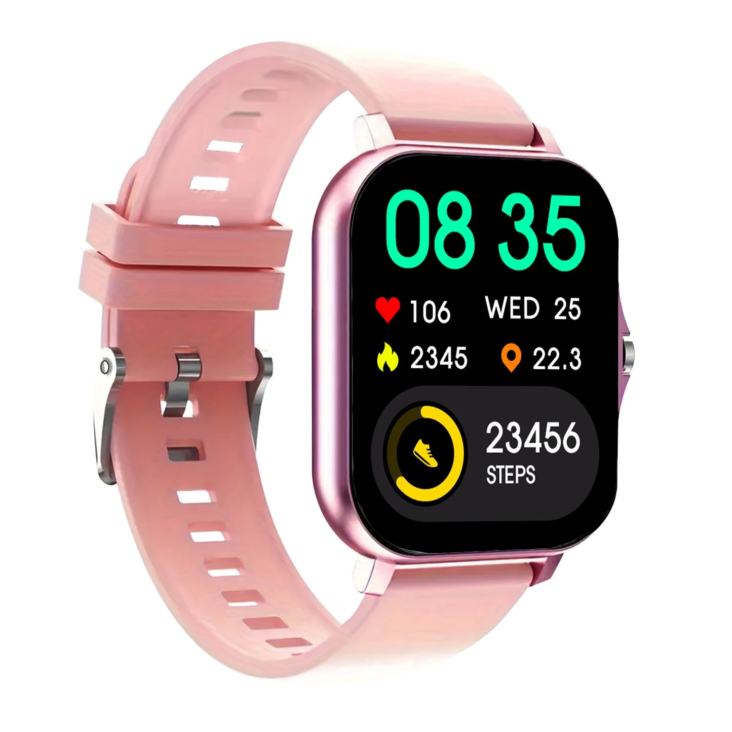 HOT 2025 Smart watch, Bluetooth calls, message reminders, custom dial wallpaper, compatible with Android and iPhone