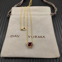 2025 New DY Classic Love Star Pearl Pendant Necklace Temperament Exquisite and Elegant Jewelry Suitable for Any Occasion