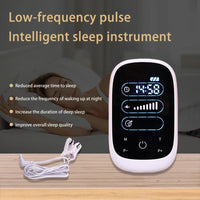 Sleep Aid Device For Insomnia CES Stimulation Therapy Ear Clip Type Touchscreen Fast  Sleeping Instrument Stress Pressure Anxiet