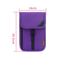 Waterproof Mini Travel Passport Holder Bag RFID ID Credit Card Neck Wallet Anti-theft Pouch Storage Organizer Crossbody Bags