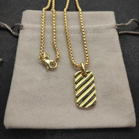 2025 New DY High-Quality Pendant Necklaces for Men and Women Elegant Versatile Designs