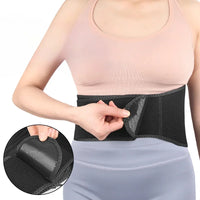 Electric Heated Waist Support Brace Pain Relief Lumbar Heating Pad USB Charging  Magnetic Therapy Back Waist Belt Massage Band