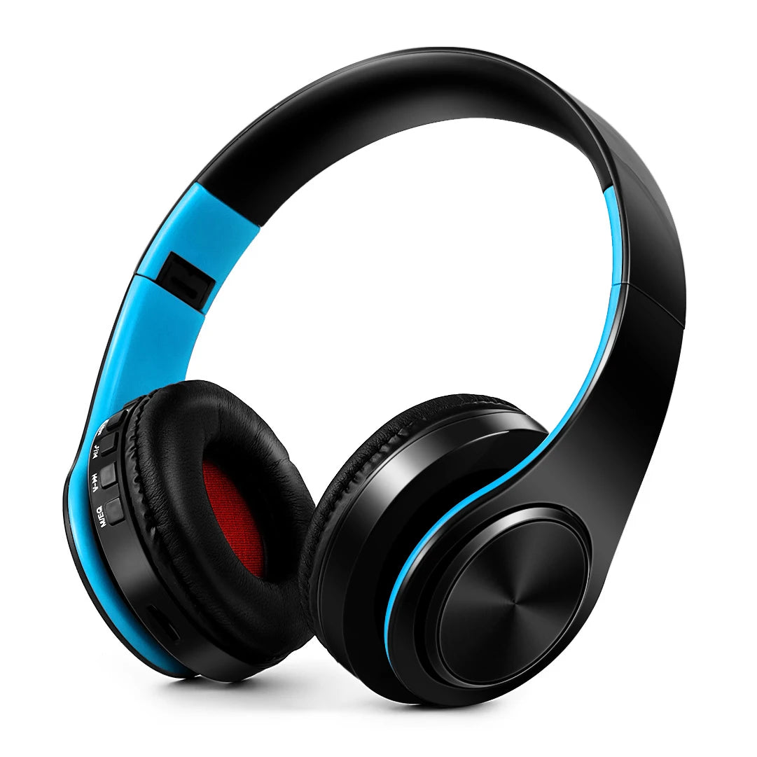 2026 Wireless Bluetooth Stereo Headset Upgrading Sports Overhead Earphone with Mic for Smart Phone TV PC Tablet - Music