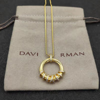 2025 New DY High-Quality Pendant Necklaces for Men and Women Elegant Versatile Designs