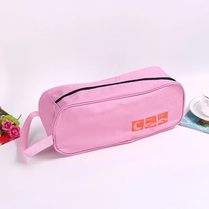Portable Waterproof Travel Shoes Bag, Breathable Organizer, Gym Training, Yoga, Basketball, Football Shoes,