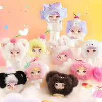 Nommi Blind Box Plush Figures,Nommi 100% Sweetness Series Collectible Toys, Kawaii Action Figure Mystery Box for Gifts