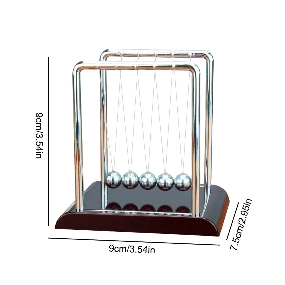 Newtons Cradle Balance Balls School Teaching Supplies Physics Science Pendulum Desk Toy Stress Relief Gifts Home Decoration