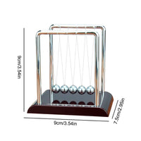 Newtons Cradle Balance Balls School Teaching Supplies Physics Science Pendulum Desk Toy Stress Relief Gifts Home Decoration