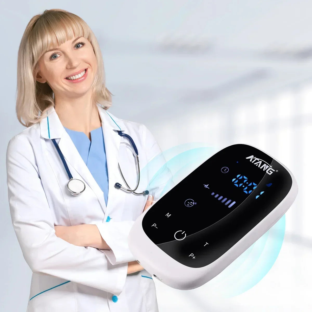 Sleep Aid Device For Insomnia CES Stimulation Therapy Ear Clip Type Touchscreen Fast  Sleeping Instrument Stress Pressure Anxiet