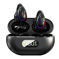 GREATWALL Wireless Bluetooth Earphones Earhook HIFI Headphones Stereo Sound Sports Headset HD Call Earbuds LED Digital Display