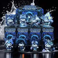 New Sanrio Blind Box Kawaii Kuromi Figures Toys Poker Kingdom Spade Series Dolls Desktop ornaments For Girls Christmas Gifts