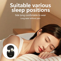 Super bass Sleep Headphones Wireless Bluetooth Earphones With Mic Sports Earbuds Noise Reduction Mini HD Headset For Smart Phone