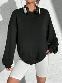 Christmas tree casual slogans and golden letter holiday party costumes, women's fashionable round neck hoodies