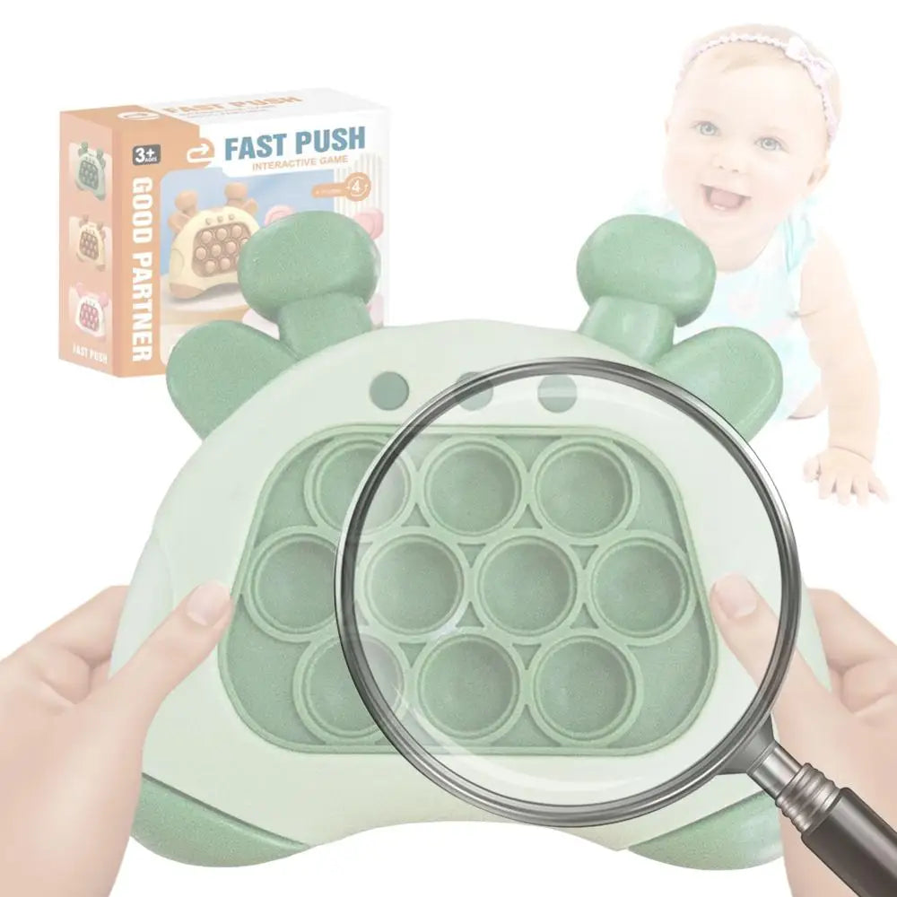 Anti Stress Toys Relieve Anxiety Push Squeeze Toy Handheld Sensory Relief Toys Quick Push Toy with Lights Family Interaction Toy