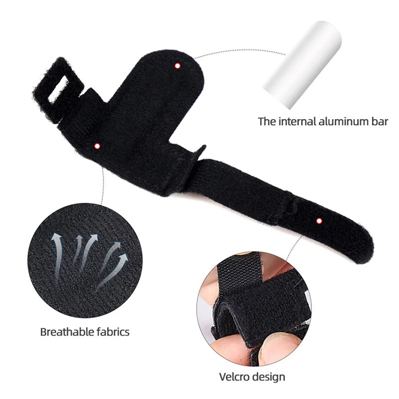 Adjustable Trigger Finger Splint Pain Relief Corrector Brace for Sprain Dislocation Fracture Straighten Support