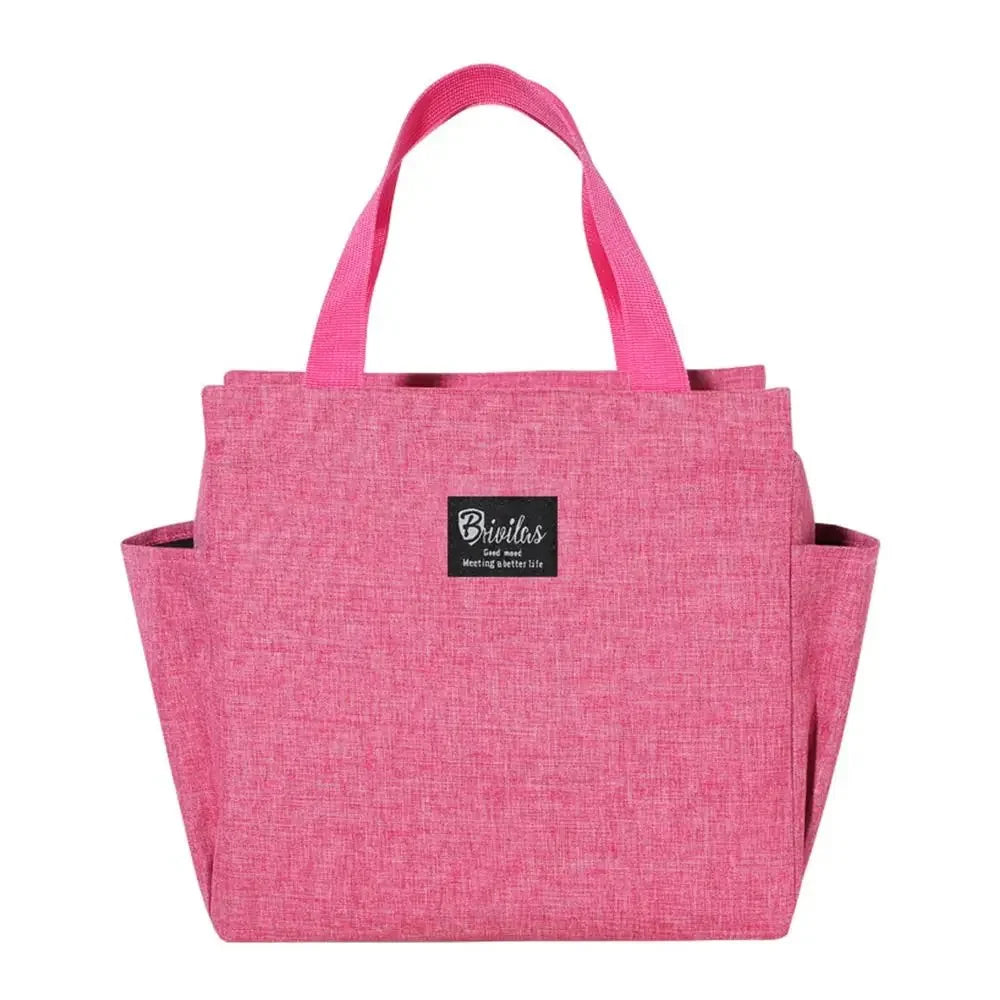 Multifunctional Zipper Thermal Lunch Bags For Women Large Capacity Waterproof Portable Cooler Bag Box Insulated Picnic Food Bag